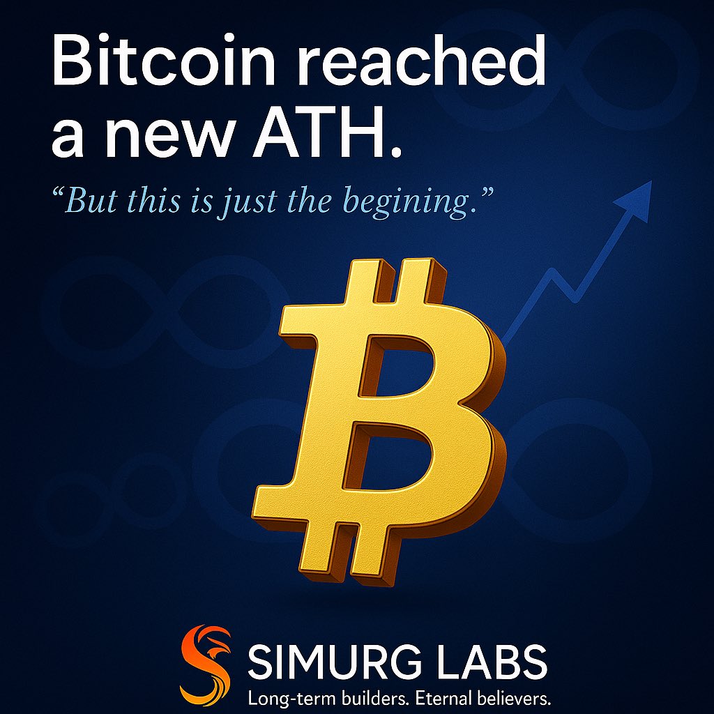 We’re not here to chase ATHs.
We’re here to build beyond them.

This journey isn’t just about Bitcoin.
It’s about people who never stopped believing.

Simurg Labs is proud to be one of them.