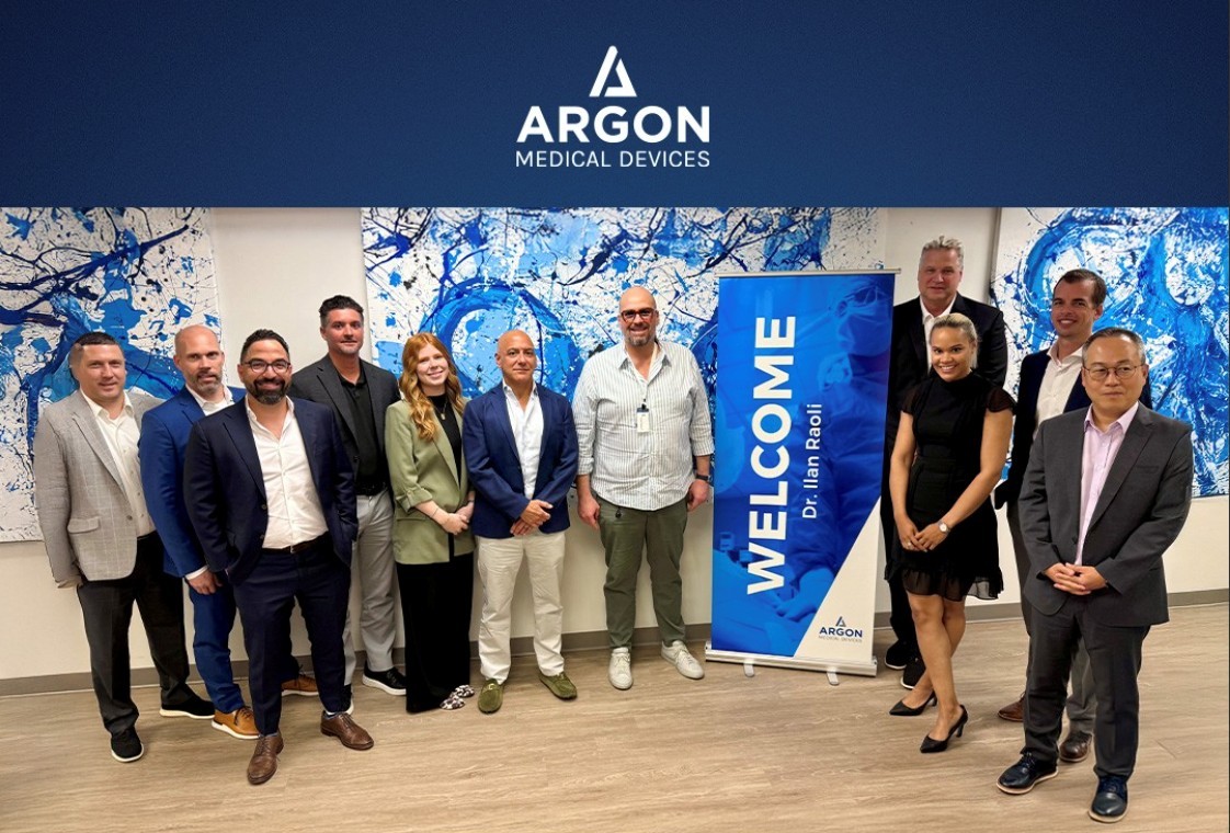 ArgonMedical's tweet image. When clinicians like @IrRaoli take time out of their busy schedules to collaborate with us, we listen. His visit last week brought valuable perspective to our sales training and sparked meaningful conversations across the team. Thank you, Dr. Raoli!