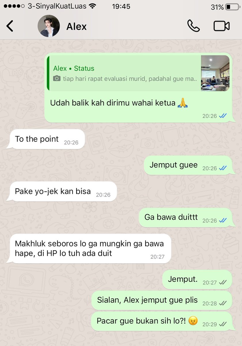 yourbaby_b's tweet photo. Part 3 #AlexFilo

Gebrakan baru duo bestie oon ✨
It's time skip! /jumped/ ❤

◇
◇
◇
◇

#AlmondProgress #PSPW 
(Bacanya kiri-kanan, kiri-kanan. oke 👌) https://t.co/NHqZoJSDJ2