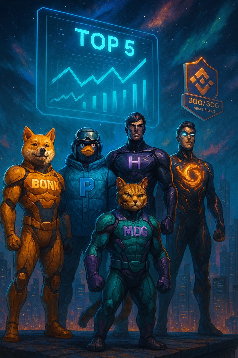 QuantCheckLabs's tweet image. ⏱️ 5-minute daily ritual:

1️⃣ Open the QCL dashboard
2️⃣ Rotate into today’s Top-5 ⇢ $BONK $PENGU $MOG $HBAR $CFX
3️⃣ Enjoy the rest of your day while the model does the heavy lifting

@momofund does exactly that—#1 spot copy-trade on Binance, 300/300 seats locked 🔒

If you’re…