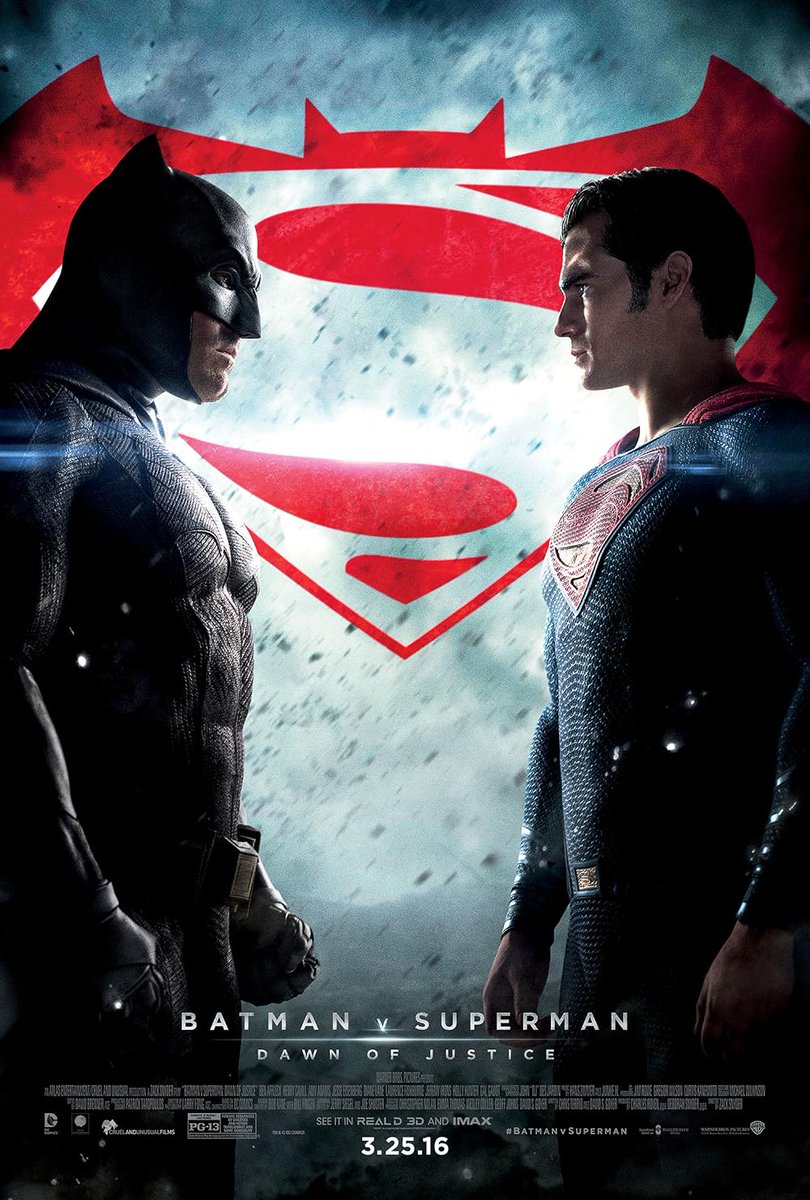 Watching Batman v Superman: Dawn of Justice. We like it more than most people. We're watching the extended version they made for dummies who couldn't connect the dots themselves lmao. I like that Batman is a complete idiot in this movie. 🤣