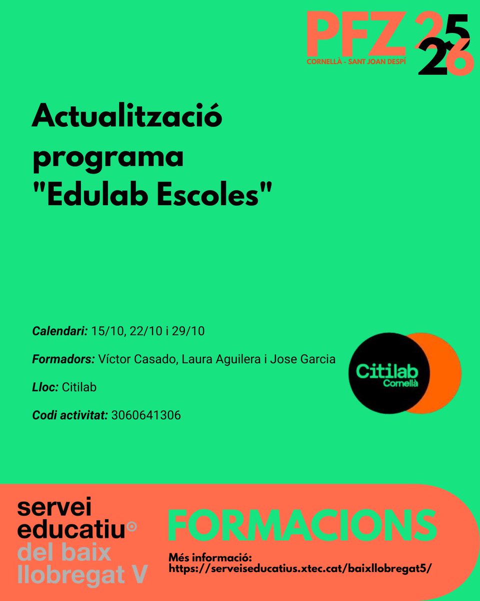 SE Baix Llobregat 5 (@se_bll5) on Twitter photo 