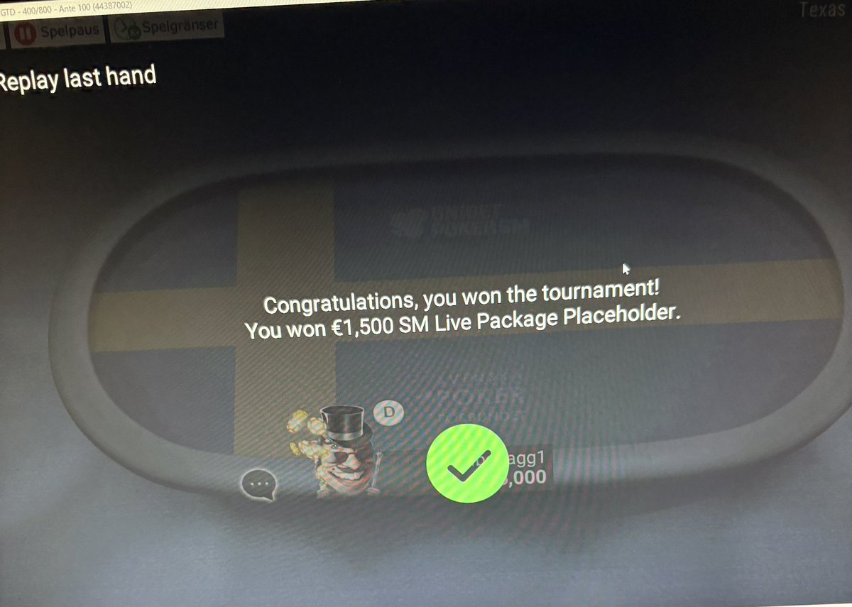 Dammade av kortleken efter ett par års uppehåll och löste en tripp till Bratislava i början av augusti. Nån jag känner här som ska ner och spela <a href="/svepof/">Svenska Pokerförbundet</a> SM? 

Finns i DM ifall nån skulle vara sugen på en bira där nere nån kväll!