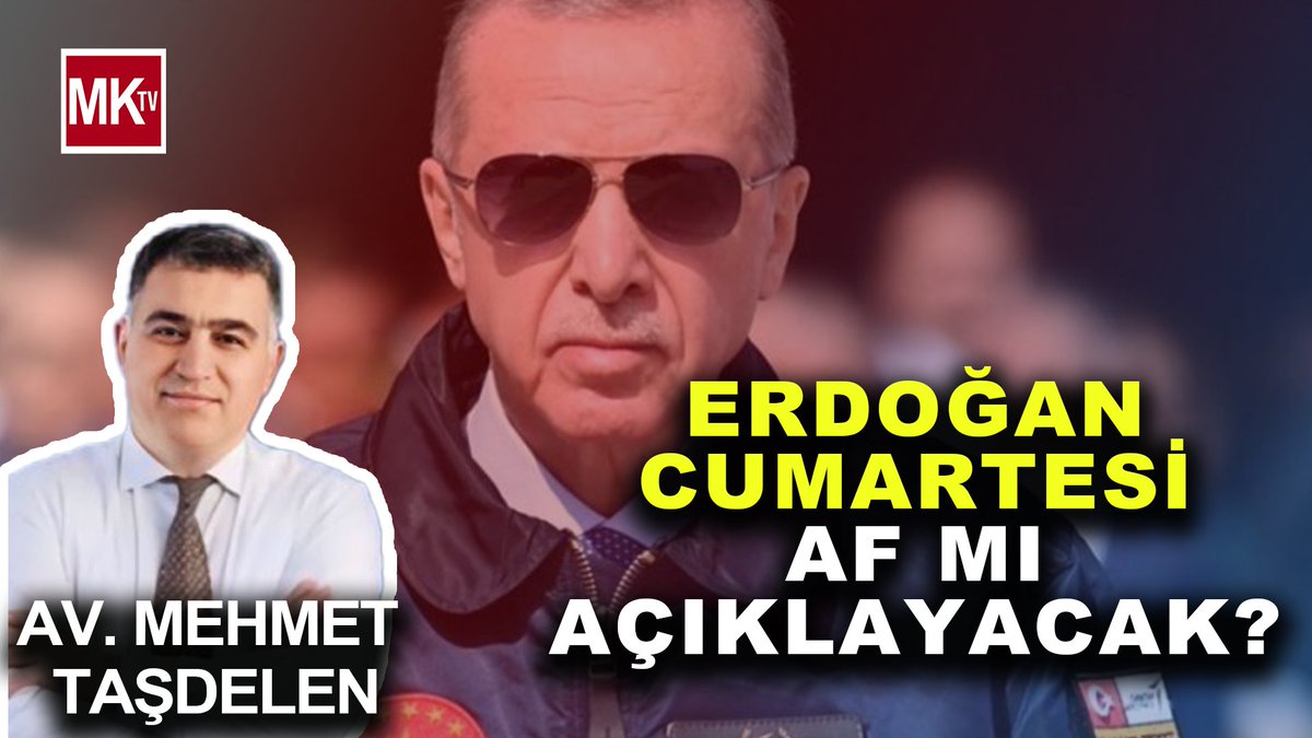 MK HABER TV (@mkhabertv) on Twitter photo 🔴ERDOĞAN NE AÇIKLAYACAK?
🔴ÖCALAN'A AF MI GELİYOR?
youtu.be/X4g8jOm7Ark
<a href="/av_mtasdelen/">Mehmet Taşdelen</a>
<a href="/gizemfidanhaber/">Gizem Fidan</a> ile #MilliDalga
#öcalan #af #erdoğan #sondakika 🔴ERDOĞAN NE AÇIKLAYACAK?
🔴ÖCALAN'A AF MI GELİYOR?
youtu.be/X4g8jOm7Ark
<a href="/av_mtasdelen/">Mehmet Taşdelen</a>
<a href="/gizemfidanhaber/">Gizem Fidan</a> ile #MilliDalga
#öcalan #af #erdoğan #sondakika
