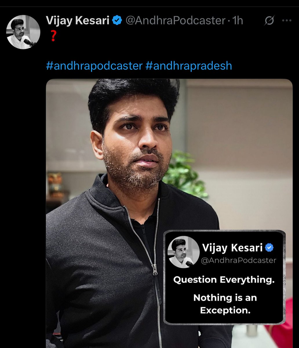 Siddharth (@sidforall2021) on Twitter photo <a href="/AndhraPodcaster/">Vijay Kesari</a> VijayReddyKesari - Question everything
నీకు YCP PayTM ఎంత ఇస్తారు….?
salaried? or hourly? <a href="/AndhraPodcaster/">Vijay Kesari</a> VijayReddyKesari - Question everything
నీకు YCP PayTM ఎంత ఇస్తారు….?
salaried? or hourly?
