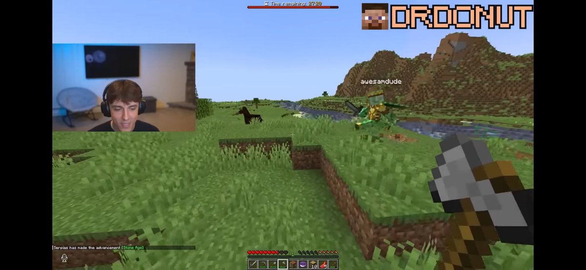 draerii's tweet photo. me when i saw drdonut in sapnaps video https://t.co/6oKdvATvSN