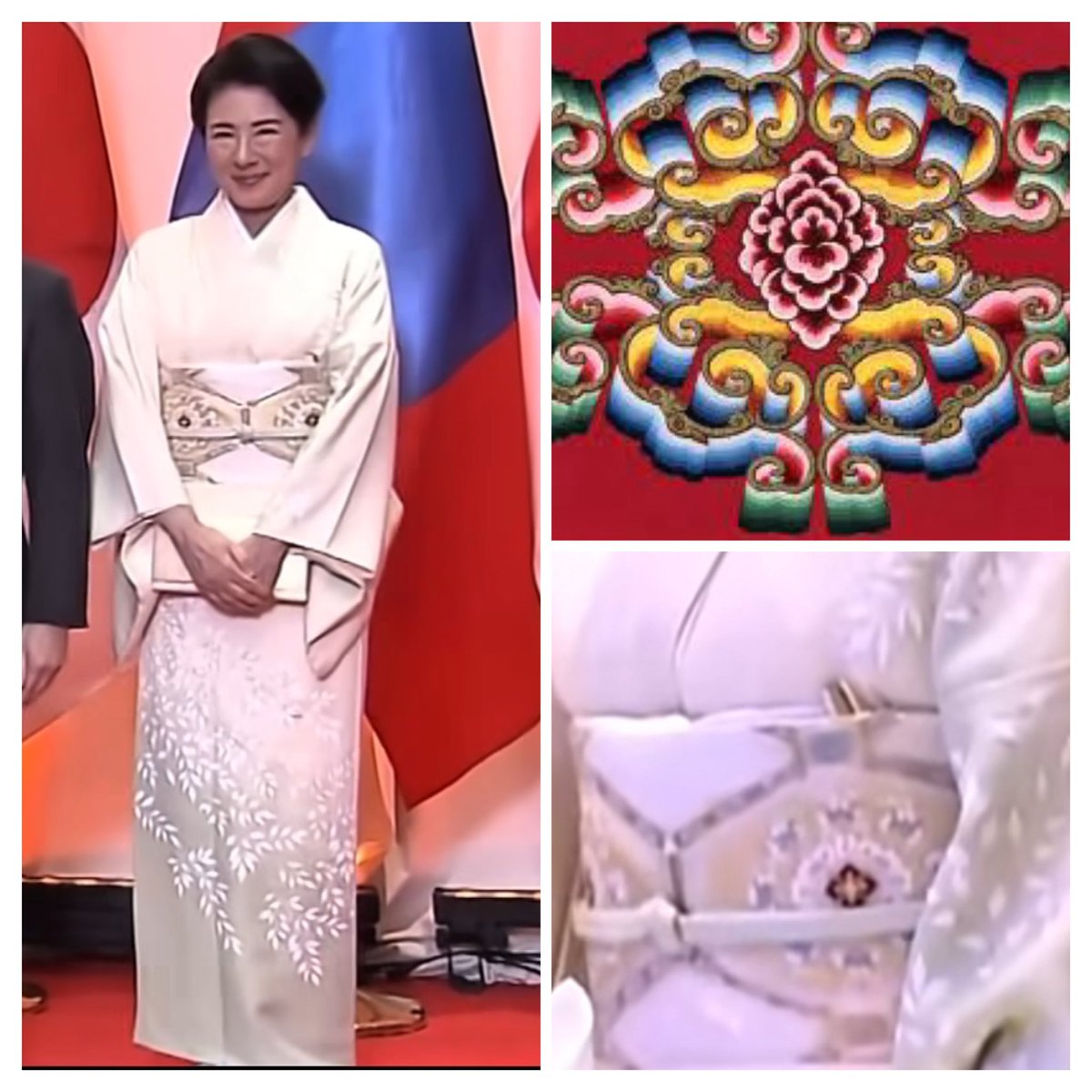 Японы Эрхэм дээд Хатан Масако хүндэтгэлийн зоогонд өмсөж ирсэн кимоногийн бүс Монгол үндэсний хээгээр урлаж хийсэн байна.