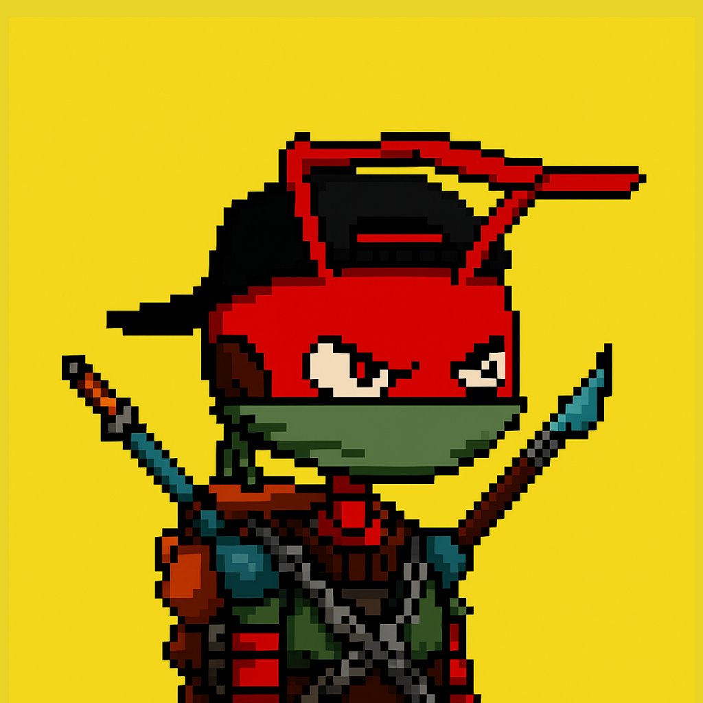 Nam | Arichain (@voidsnam) on Twitter photo š AriPFP Day 22 Winner
Todayās spotlight charges ahead with:
<a href="/CFauziansyah/">Chairul | Arichain</a>
This antās always geared for action:
ā wearing its cap backwards with style
ā carrying a bold backpack packed with a sword and spear
No words, just readiness.
Where it walks, the mission follows. š AriPFP Day 22 Winner
Todayās spotlight charges ahead with:
<a href="/CFauziansyah/">Chairul | Arichain</a>
This antās always geared for action:
ā wearing its cap backwards with style
ā carrying a bold backpack packed with a sword and spear
No words, just readiness.
Where it walks, the mission follows.