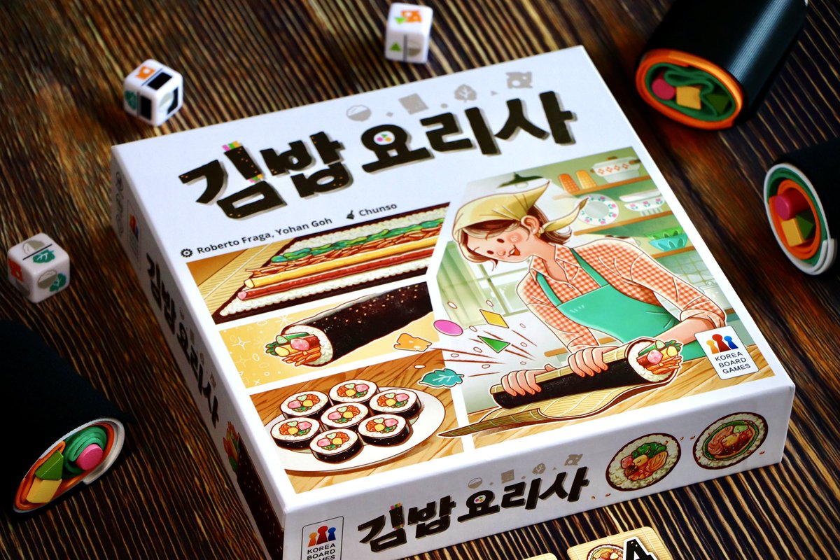 Tabletopping (@tabletoppings) on Twitter photo 🥢 Gimbap turns food assembly into a competitive sport. Results may vary.
📎 Here’s what we thought of it: tabletopping.games/2025/07/11/gim…
#boardgames <a href="/KoreaBoardgames/">Korea Boardgames</a> 🥢 Gimbap turns food assembly into a competitive sport. Results may vary.
📎 Here’s what we thought of it: tabletopping.games/2025/07/11/gim…
#boardgames <a href="/KoreaBoardgames/">Korea Boardgames</a>