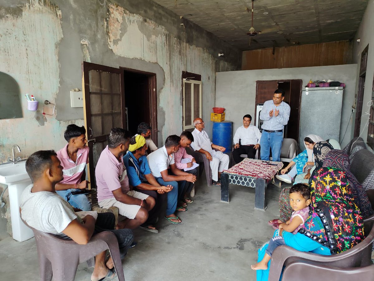 dpmukarnal's tweet photo. A Gram Panchayat-level Impact Assessment of the Atal Bhujal Yojana was conducted on 11July 2025 through focused group discussions (FGDs) at 5 Non Atal Jal Gram Panchayats in block Nissing District Karnal
@atalhry @atalhry  @CMOHaryana  
@AtalJal https://t.co/eUYL4gPeGQ