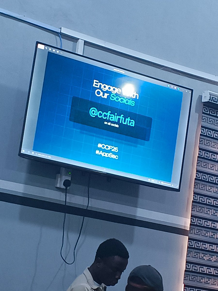 zekeqin's tweet photo. Just attended a Cybersecurity Fair, and it was an eye-opening experience! 🔐💻
From data protection to ethical hacking and digital safety tips, I gained valuable insights into how to stay secure in today’s digital world.
Grateful for the exposure and connections
#CCF25 #appsec https://t.co/lvEwAvKhzU