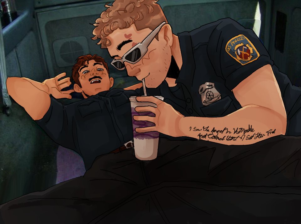 totally platonic between-calls activities

#buddie #911onABC