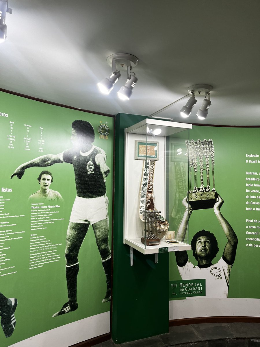 Ver a alegria dos alunos em conhecer a história do clube, que é tão importante pra nossa cidade, foi sem dúvidas uma das coisas mais legais que eu vivenciei como professora. 
O clube nos acolheu de uma forma muito especial e ainda demos uma espiadinha no treino. 💚