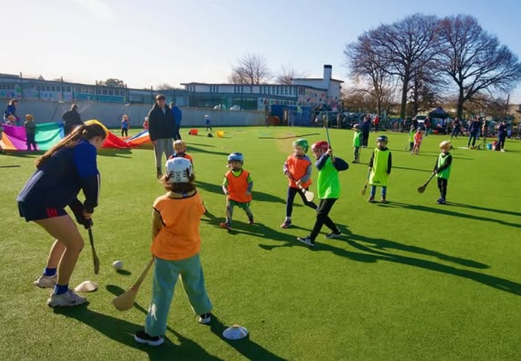 Kevins, a hurling and camogie club that has been growing year on year, thanks in part to the huge focus on local schools.

There is lots of hurling/camogie going on in the schools like St Clare’s HX, Griffith Barracks ET, Scoil Mologa and Gaelscoil Na Fuinseoige.