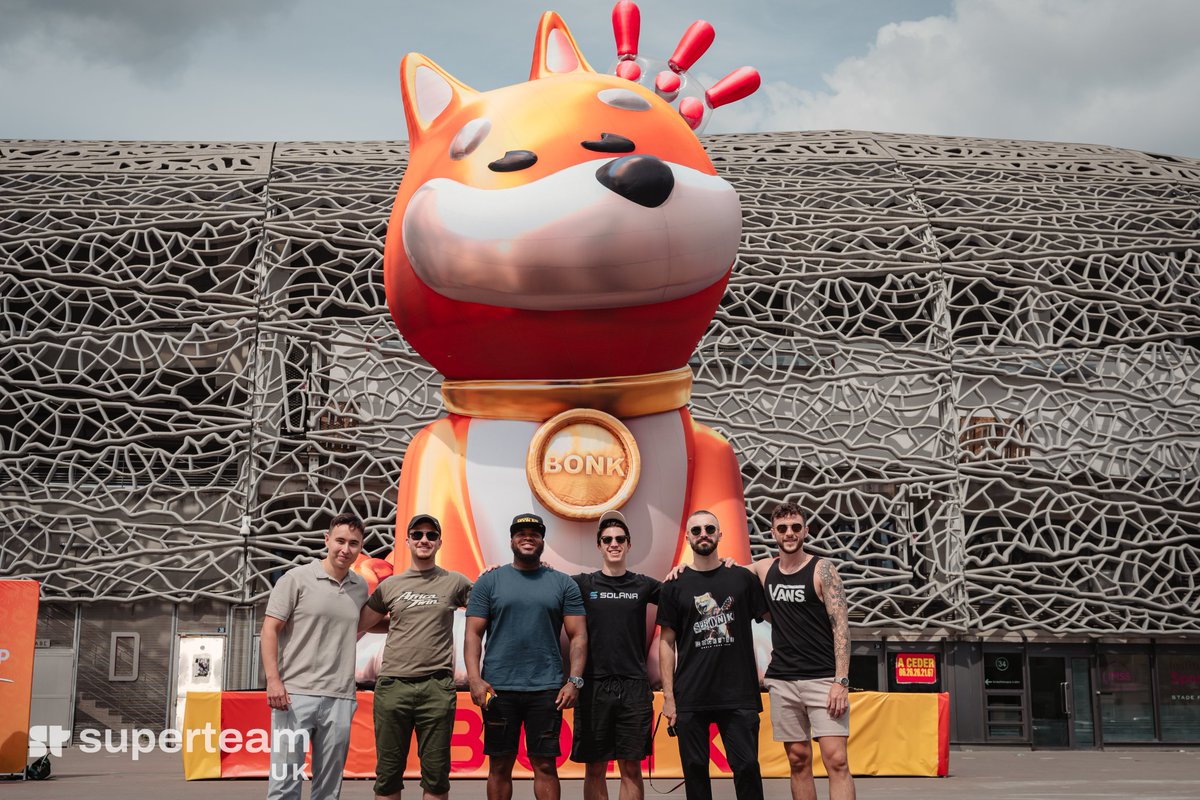 Some things are too good to only do once.

Last summer <a href="/bonk_inu/">BONK!!!</a> invited SuperteamUK members to watch <a href="/parismusketeers/">Paris Musketeers</a> 

Time to run it back this weekend 🏈