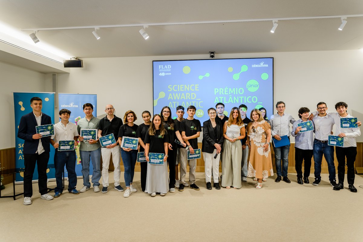 🏆A sessão de entrega do FLAD Science Award Atlantic 2024 e do Prémio Atlântico Júnior 2024/2025 decorreu a semana passada, dia 3 de julho, na FLAD, e contou com a presença da Secretária de Estado da Ciência e Inovação, Helena Canhão.
🧶