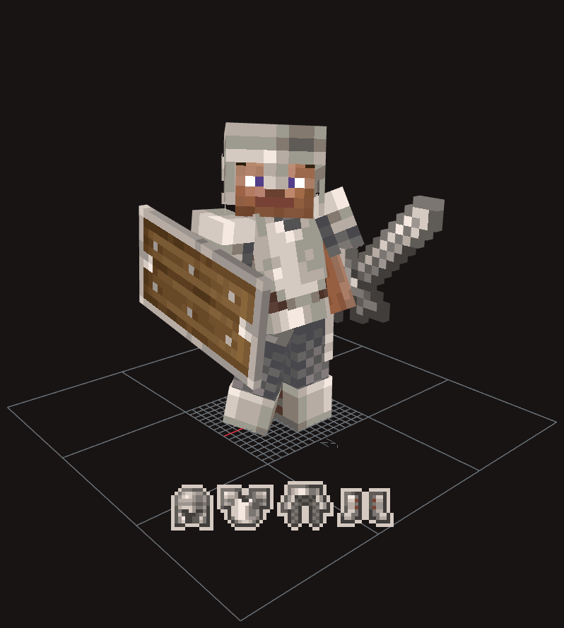 icedmi's tweet image. IRON ARMOR for @MR_CHOO_07's "RECRAFTED"
#Minecraft #Blockbench #aseprite #pixelart
If you'd like to see more, join the discord! I've done and will be doing more textures for his resource pack.
discord.gg/tksp5VzcFJ