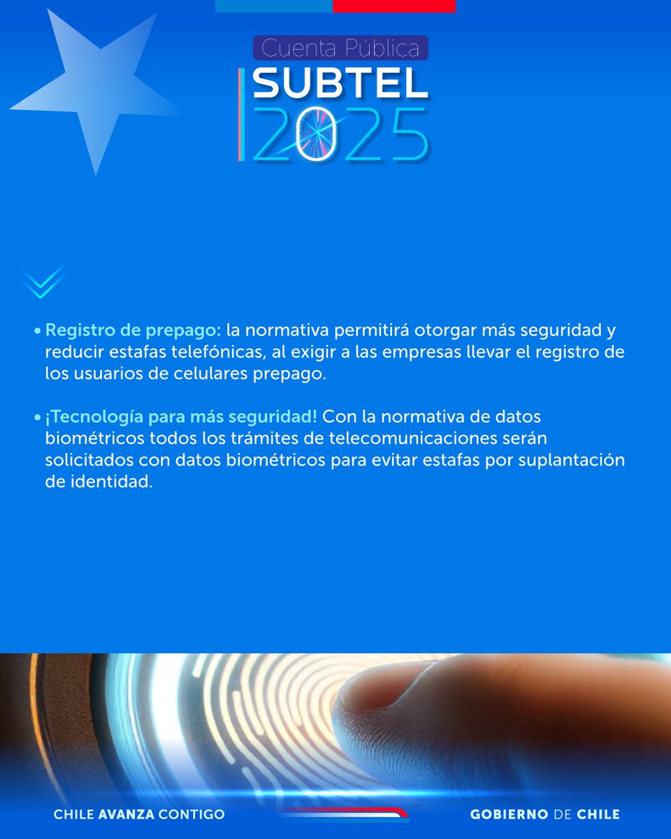subtel_chile's tweet image. Se viene la #CuentaPúblicaMTT y te contamos sobre los avances normativos y legales de SUBTEL, que han mejorado la calidad de vida de los chilenos y chilenas.