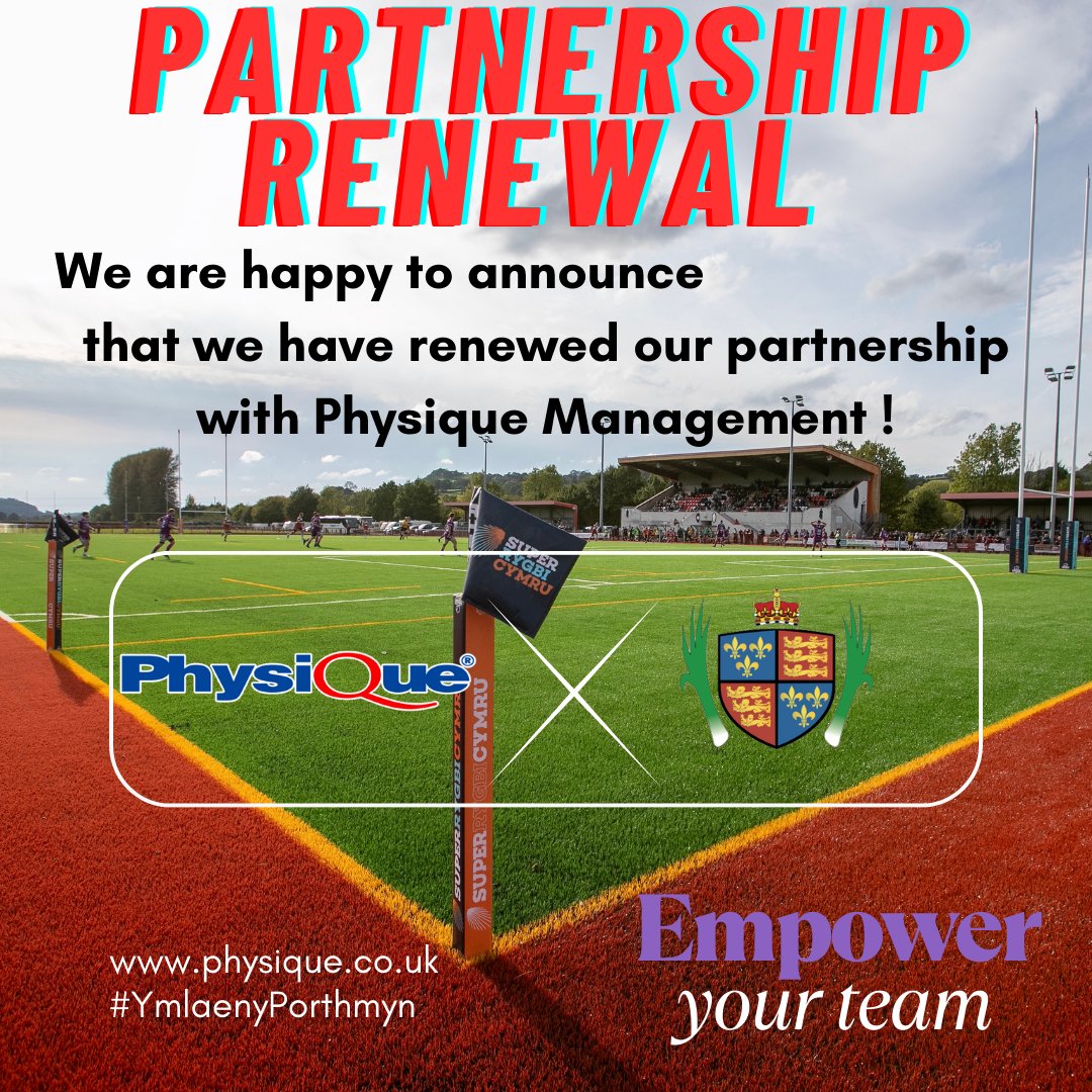 llandoveryrfc's tweet image. 🌟Partnership Renewal 🌟

We’re happy to announce our renewed partnership @PhysiqueMgmt who will be returning as our official physiotherapy product supplier

Tiger Tapes will also continue as official taping &amp;amp; strapping supplier

Looking forward to working with you again guys 🙌