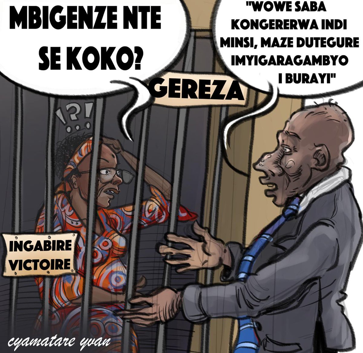 TheKigalian_'s tweet photo. @GitifuW Mu mateka nta na rimwe urusaku rw'imburamukoro ziri i #Burayi rwigeze rutuma umunyabyaha uri mu #Rwanda arekurwa kandi ibyaha bimuhama,atari n'ubwa mbere abikoze.
@VictoireUmuhoza agomba kuryozwa ibyaha yakoze!!!! https://t.co/SzFr6Gr8G9