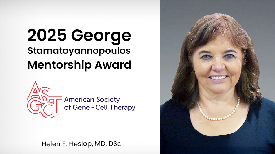 Congrats Dr. Helen Heslop, recipient of the 2025 George Stamatoyannopoulos Mentorship Award from <a href="/ASGCTherapy/">ASGCT</a>! This honor recognizes her leadership in gene &amp; cell therapy and dedication to mentoring future leaders in the field.🧬
asgct.org/awards/honorif… bit.ly/43Od3vI