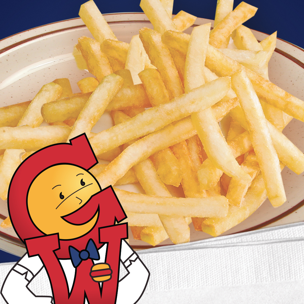 George_Webb's tweet image. In a way, it's still "FRY" day. Today marks National Fries Day! Stop in and pair some fries with one of our delicious combos!
Order now: order.online/business/georg…
#GeorgeWebb #NationalFryDay