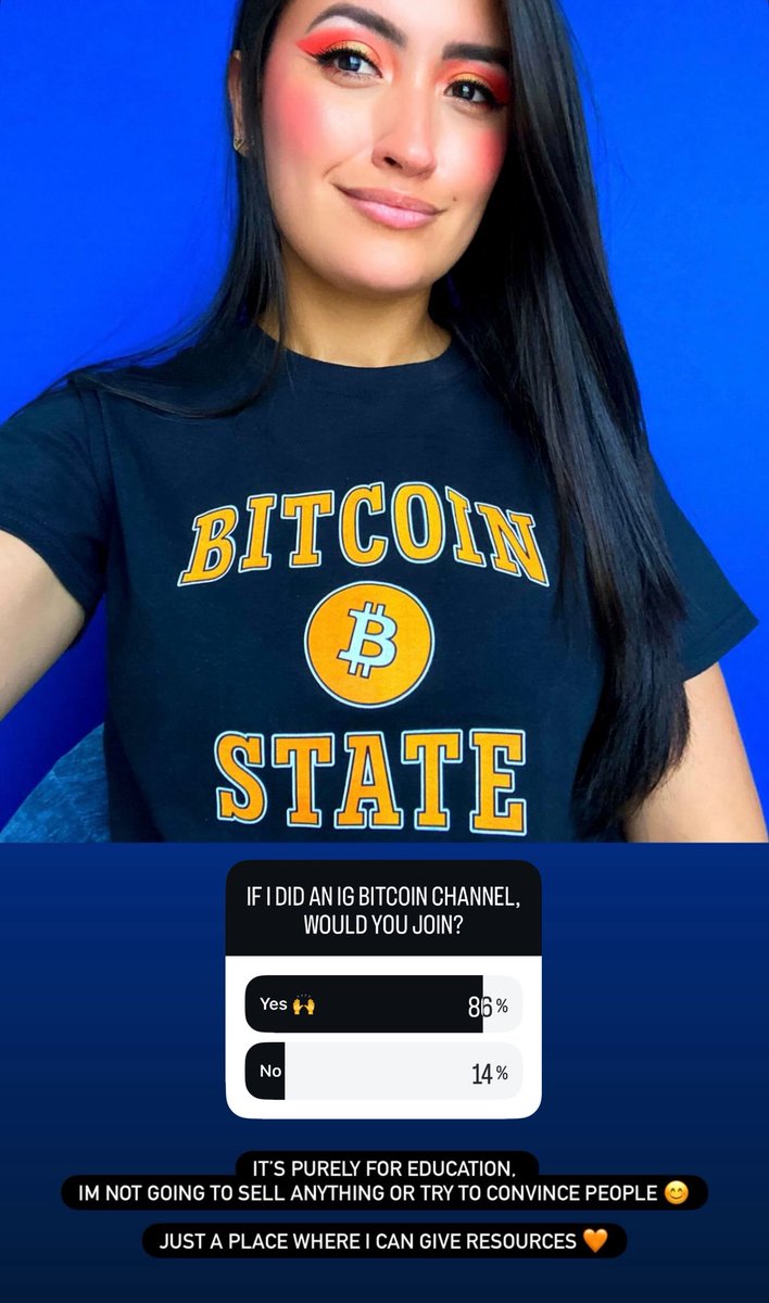 The only people that said yes are family members that I already orange pilled and people already in Bitcoin 🫠

The urge to say HFSP to everyone else is real…