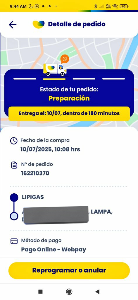 TontosTantaTele's tweet image. Ayer a las 10:08 am hice un pedido de gas por la App de Lipigas pagado online. 24 hrs. después, aún figura &quot;En Preparación&quot;. Menos mal que tenemos otras fuentes de calor en casa, pero la Natu todavía espera en su lugar favorito. Fallaste perrito @Lipigas @TuLipigas Mal servicio