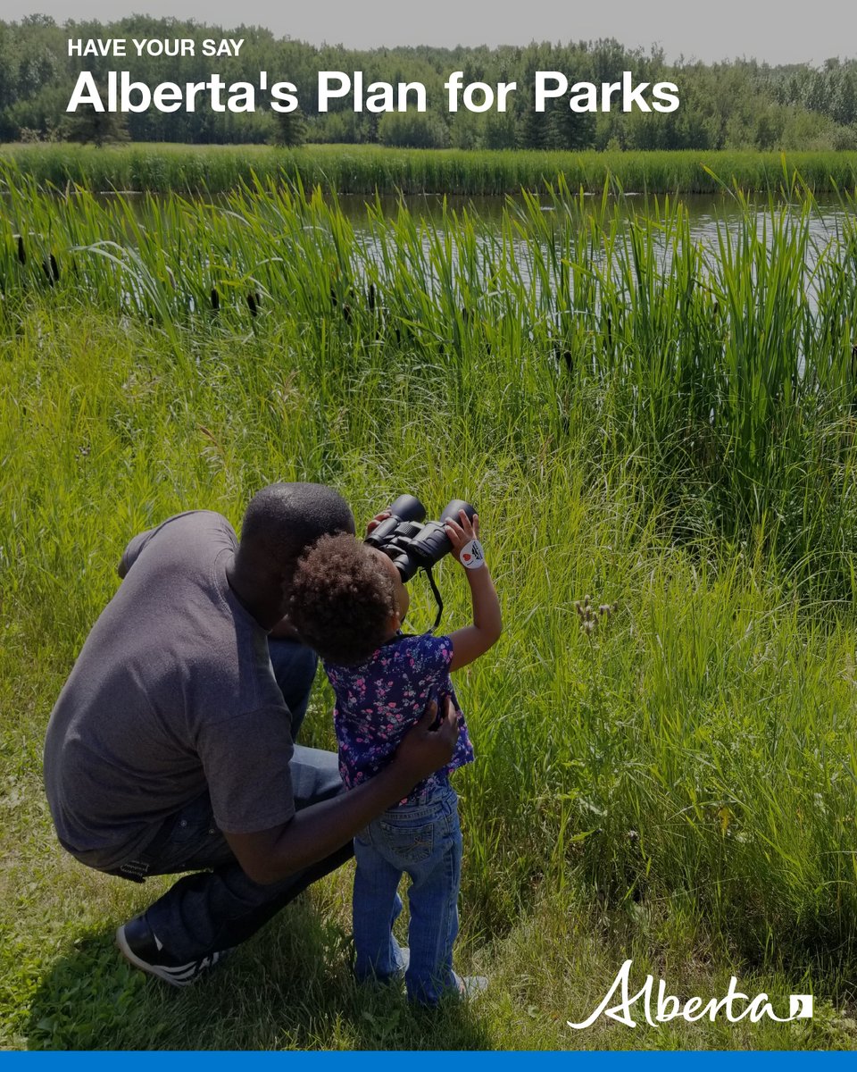 From the first campfire to the first hike, parks are important. 

Help shape Alberta parks for future generations. 

Find out more and complete the survey before July 26 at alberta.ca/planforparks