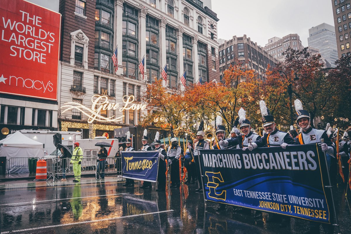 Last Thanksgiving, ETSU’s Marching Bucs brought the magic. 🥁 

Now, “Bucs on Parade” has won a major award.  

etsu.edu/etsu-news/2025…