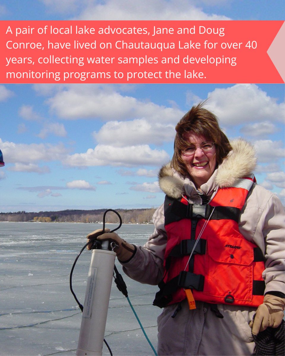 FondriestEnv's tweet photo. With a widely developed shoreline, Chautauqua Lake experiences influxes of non-point source pollution. A pair of local lake advocates have played an important role in establishing monitoring programs.

Learn more➡️ https://t.co/P5uBO9o0d8

PC:  Doug Conroe.
@NYSDEC
@AudubonNature https://t.co/EqGuls2h0r
