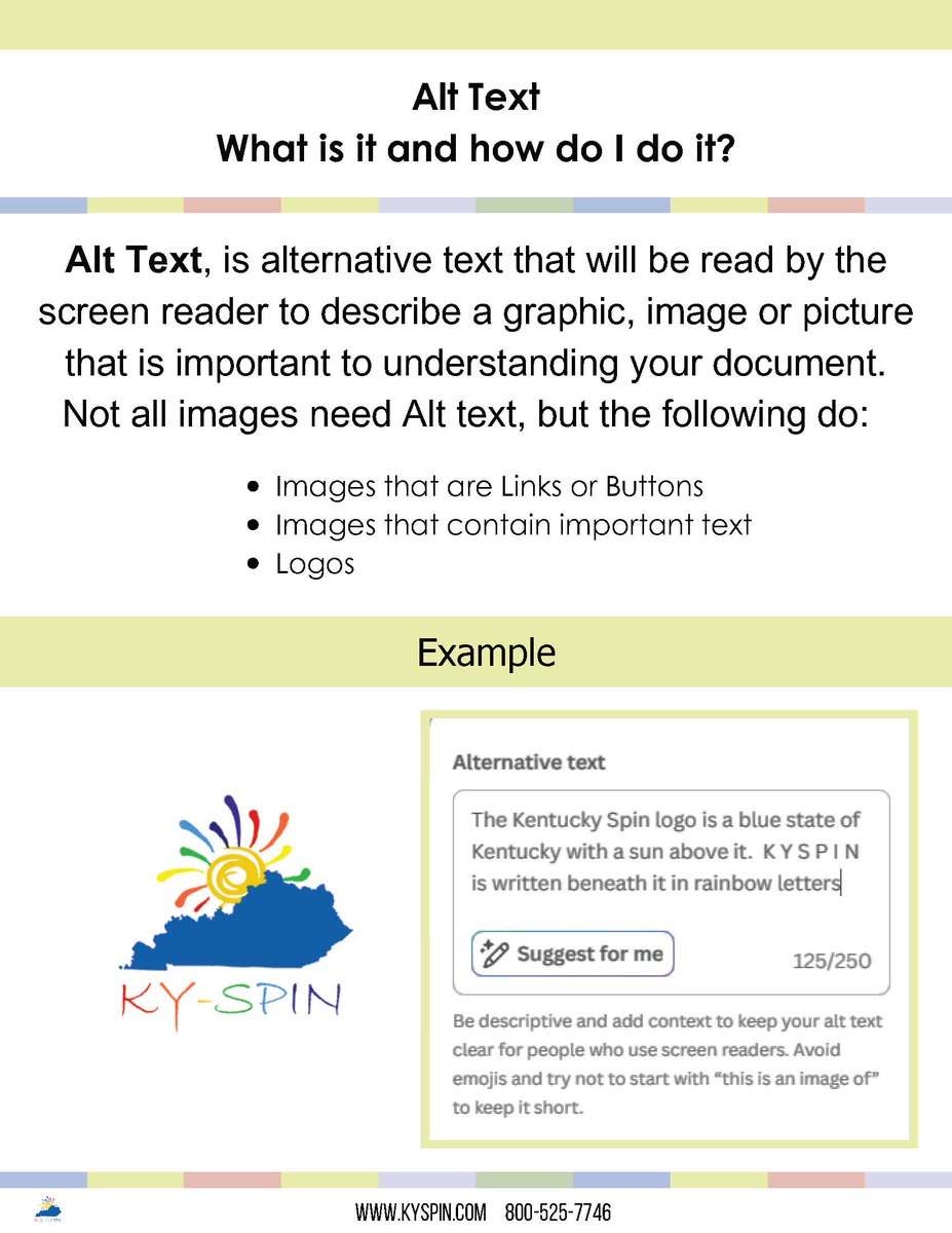 kyspininc's tweet image. Choosing easy-to-read fonts and high-contrast colors improves readability for people with low vision or dyslexia. Small design tweaks can make a big difference for accessibility! 💡kyspin.com/wp-content/upl…  #DesignForInclusion #AccessibleDesign