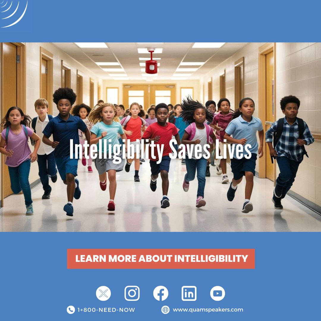 QuamNichols's tweet image. In loud, chaotic environments like schools or warehouses, clarity is everything. Quam loudspeakers cut through the noise.

ow.ly/aehT50Wgj9B

#KnowQuam #MassNotification #EmergencySignaling #FireSignalingDevice #QuamSpeakers#EmergencyCommunication #Safety #CutCostsNotTile