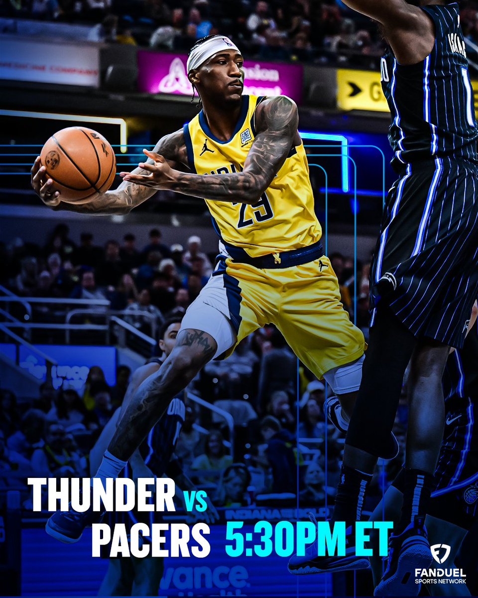Pacers basketball summer style 😎

Watch the Pacers and Thunder on FanDuel Sports Network Extra.

#YesCers