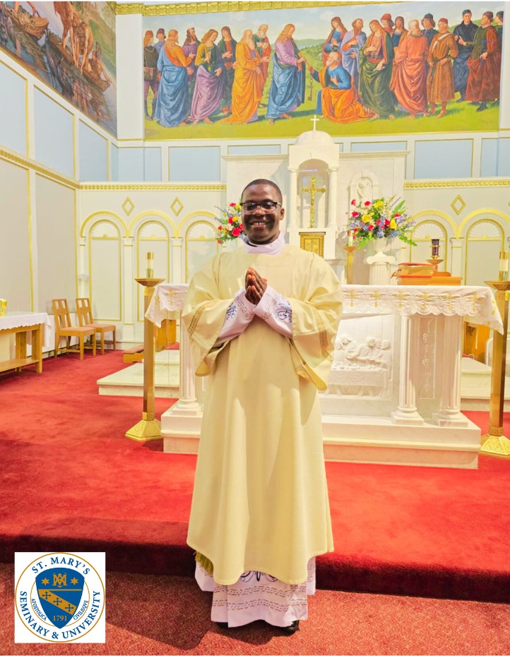 St. Mary's Seminary & University (@stmaryssem_balt) on Twitter photo Deacon Evans Yongyee at St Peter's Catholic Church in Portland Maine after his Mass of Thanksgiving where he delivered his first Homily. <a href="/PortlandDiocese/">Diocese of Portland</a> #FirstHomily #CatholicChurch #NewDeacon Deacon Evans Yongyee at St Peter's Catholic Church in Portland Maine after his Mass of Thanksgiving where he delivered his first Homily. <a href="/PortlandDiocese/">Diocese of Portland</a> #FirstHomily #CatholicChurch #NewDeacon