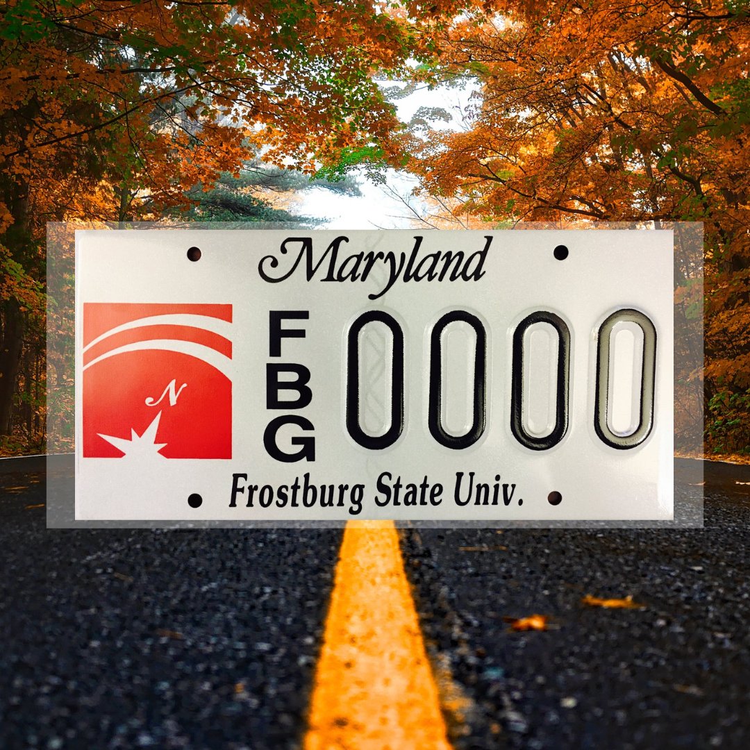 FSU Alumni Assoc. (@frostburgalumni) on Twitter photo FSU license plates are available to Maryland residents for just $25! What better way to share your pride than FSU plates on your ride? To purchase FSU license plates, call 301/687-4068 or email alumni@frostburg.edu.
#proudtobeabobcat FSU license plates are available to Maryland residents for just $25! What better way to share your pride than FSU plates on your ride? To purchase FSU license plates, call 301/687-4068 or email alumni@frostburg.edu.
#proudtobeabobcat
