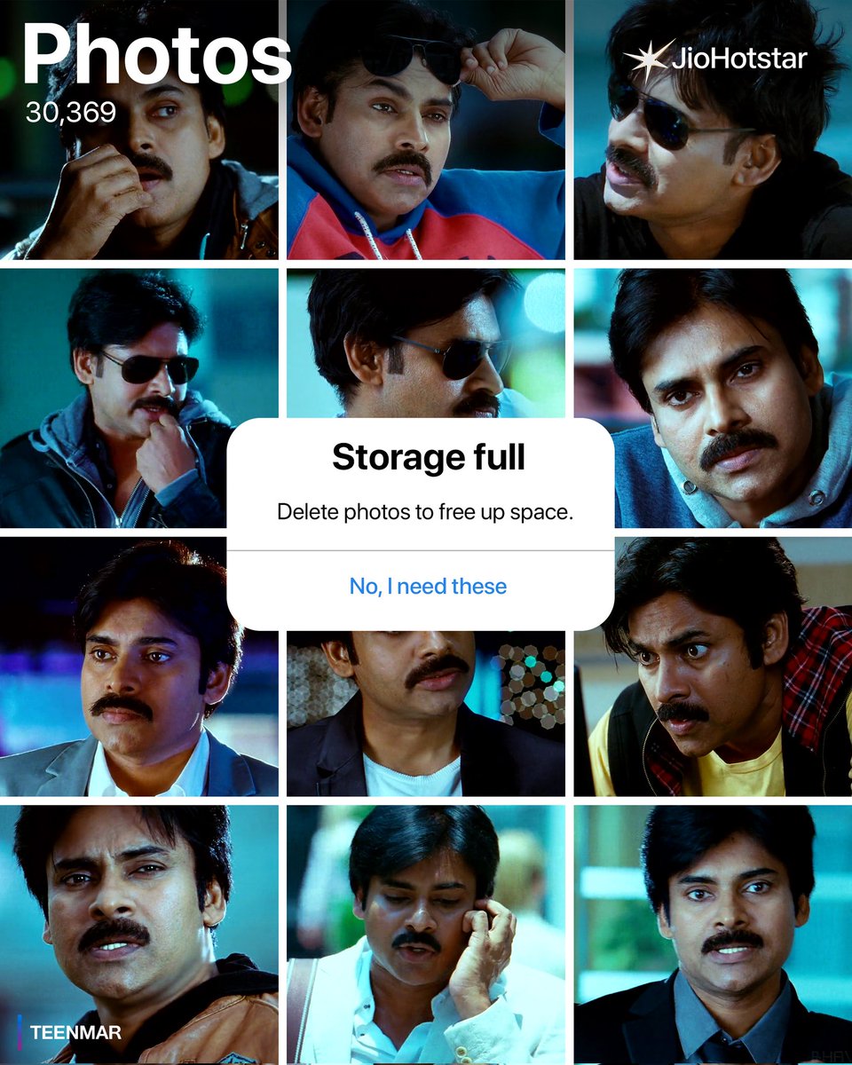 Storage full just like our hearts! 🥹🫶

#StorageFull #HeartFull #TeluguCinema #JioHotstar #JioHotstarTelugu 

#PawanKalyan