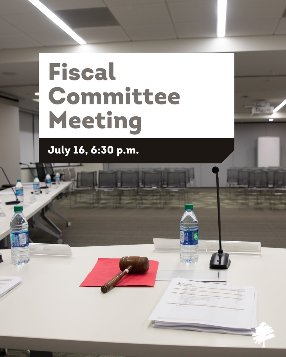 The Fiscal Committee will meet on Wednesday, July 16, at 6:30 p.m. The committee reviews the Association's budget, insurance, investment policies, annual audit, and Assessment &amp; Finance resolutions.

Meeting details: bit.ly/RA-FiscalJuly2…
#Reston #Fiscal