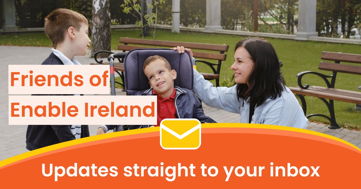 EnableIreland's tweet image. Enable Ireland updates straight to your inbox! 📥
Friends of Enable Ireland is a dedicated quarterly newsletter with more information on our services, resources, fundraising, news and more.
Simply sign-up here: enableireland.ie/services/frien…