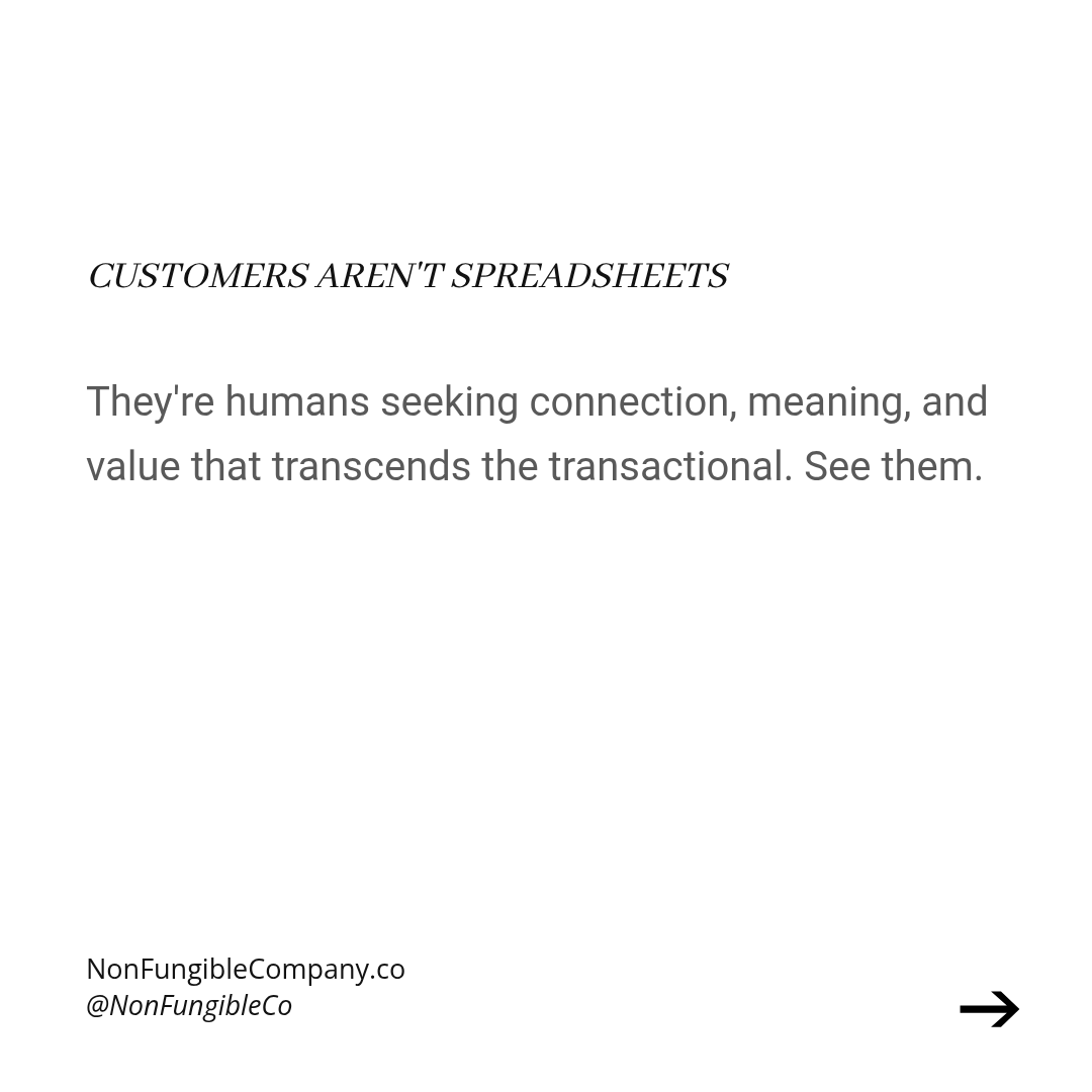 nonfungiblecom's tweet image. nonfungiblecompany.co

#customerloyalty #beyondtransactional #businessstrategy #positivesum #experiencedesign