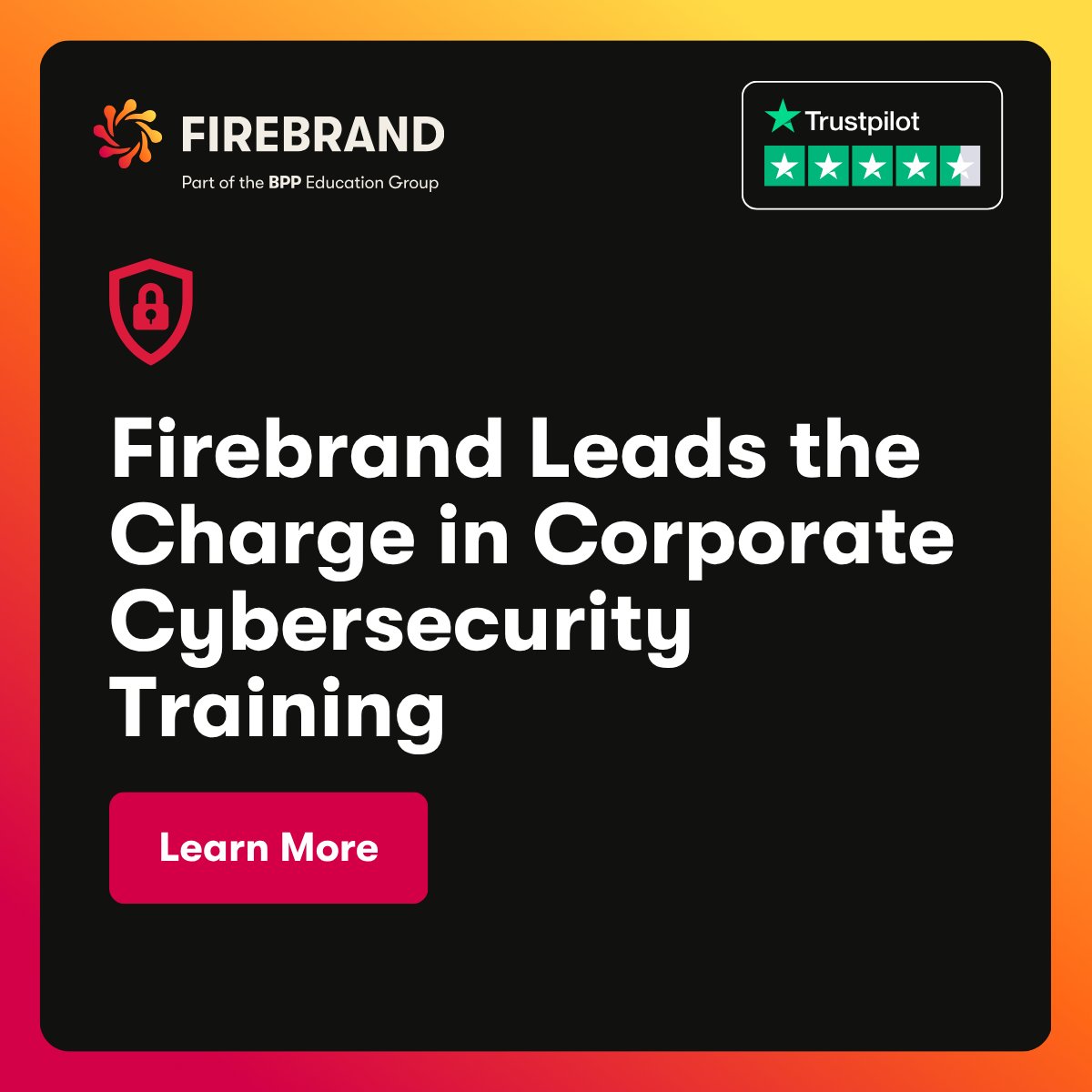 Cyber threats are rising and UK businesses need skilled teams more than ever and Firebrand is leading the charge in corporate cybersecurity training.

Find out how: ow.ly/zTZn50Wnubt

#CyberSecurity #UKBusiness #SkillsGap #FirebrandTraining #BeAFirebrand