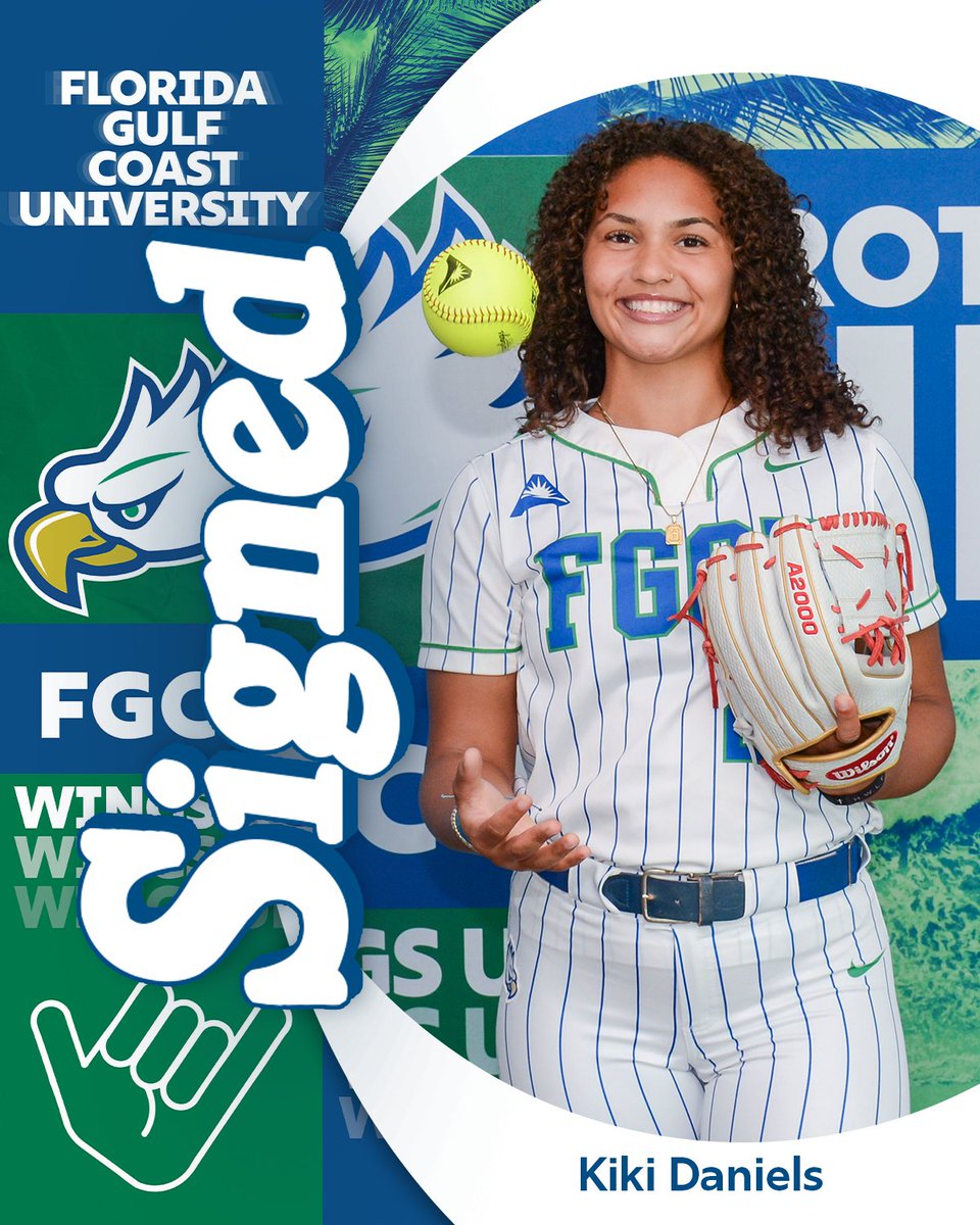 FGCU_Softball's tweet image. Welcome to The Nest Kiki 🦅

#Wegles