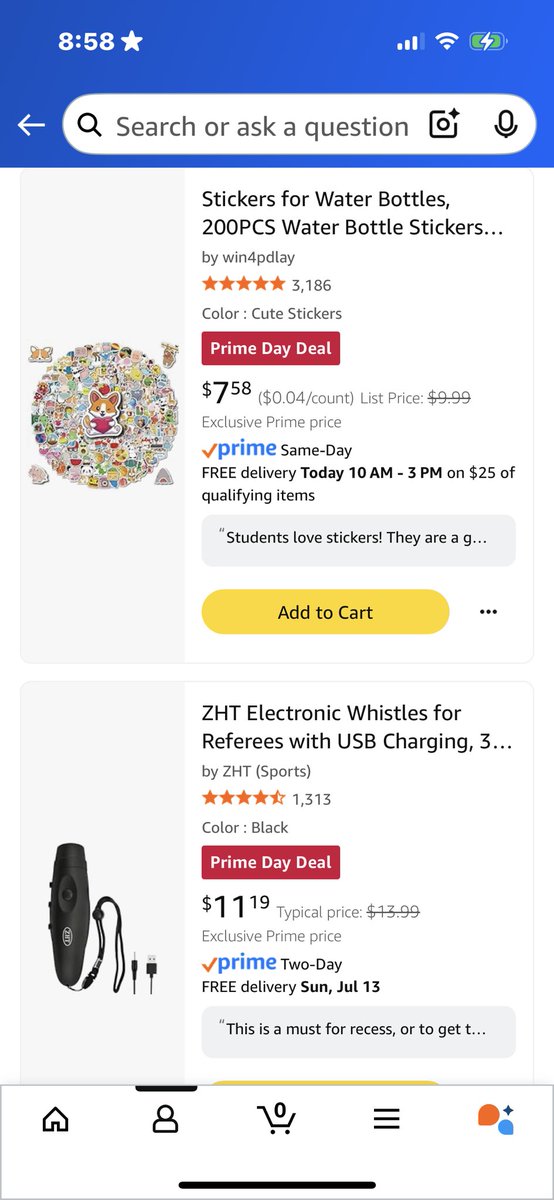 <a href="/SciPiHarvey/">SciPi</a> Happy Friday! Thank you for the space to share! 🙋🏻‍♀️I am a 3rd grade teacher from Texas! My list has 1️⃣1️⃣ items left minus my dream item! I have some on #Primedeal, but I am grateful for anything! Please help me 🙏
#Clearthelist
#ClearTheLists2025 

amazon.com/hz/wishlist/ls…