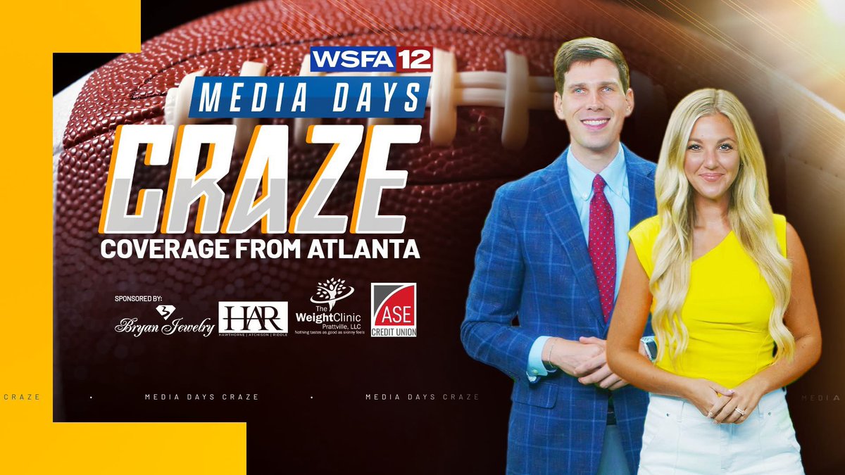 The college football season is almost here! Watch <a href="/wsfa12news/">WSFA 12 News</a> next week as our sports team kicks off coverage live from SEC Media Days in Atlanta.