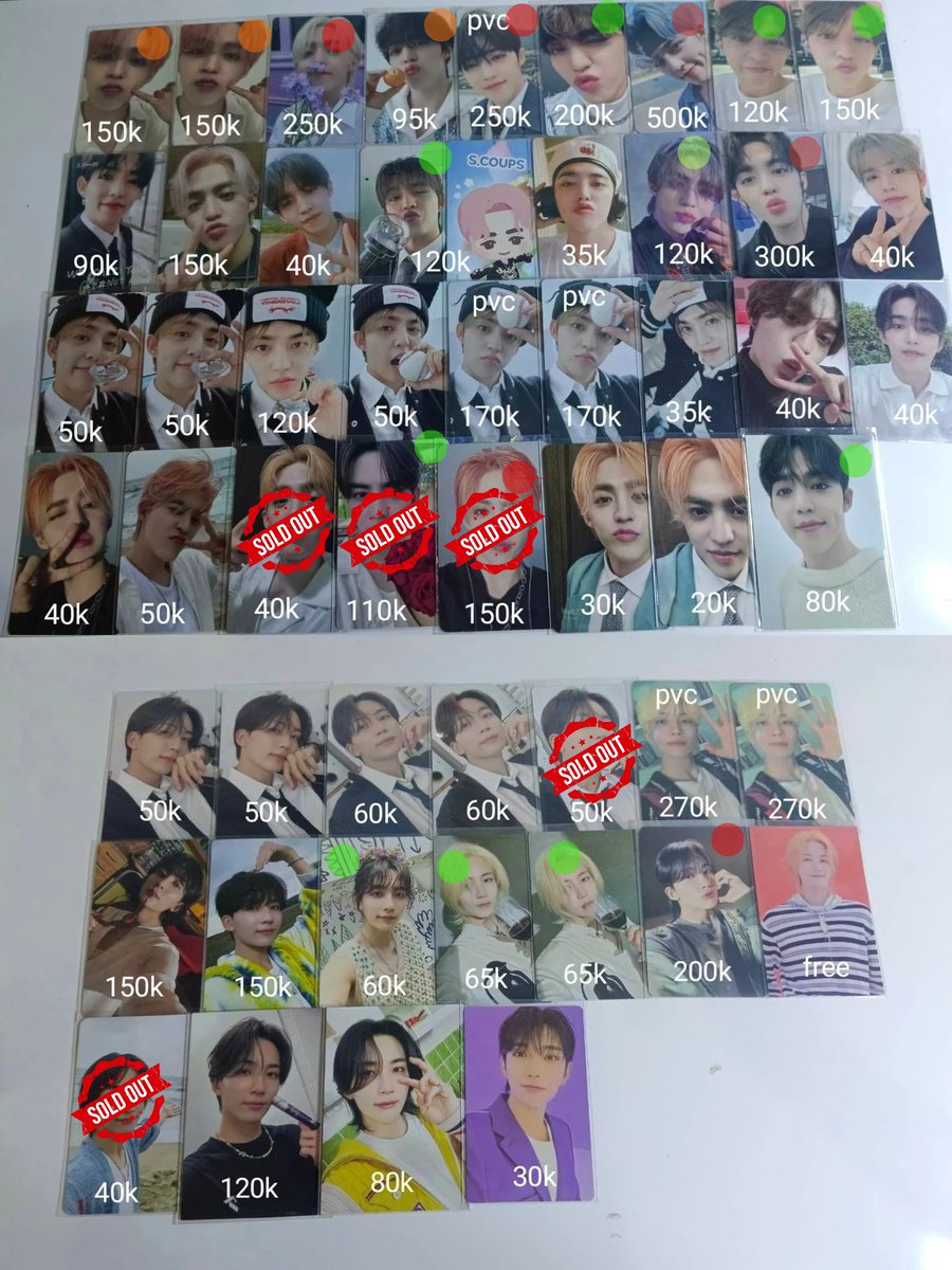CherryCheol7953's tweet photo. [HELP RT]
Want to sale / wts  

- Bekasi,ina
- exc pack+adm 
- pair prio selain Sc Jh Ww

🔴 pair 3
🟠 pair 2
🟢 pair 1

Wts seventeen svt ina scoups jeonghan joshua hoshi wonwoo woozi the8 mingyu dk vernon dino album binder bongbongie 10th anniv ls parts 세븐틴 https://t.co/3I9l0OzyDy