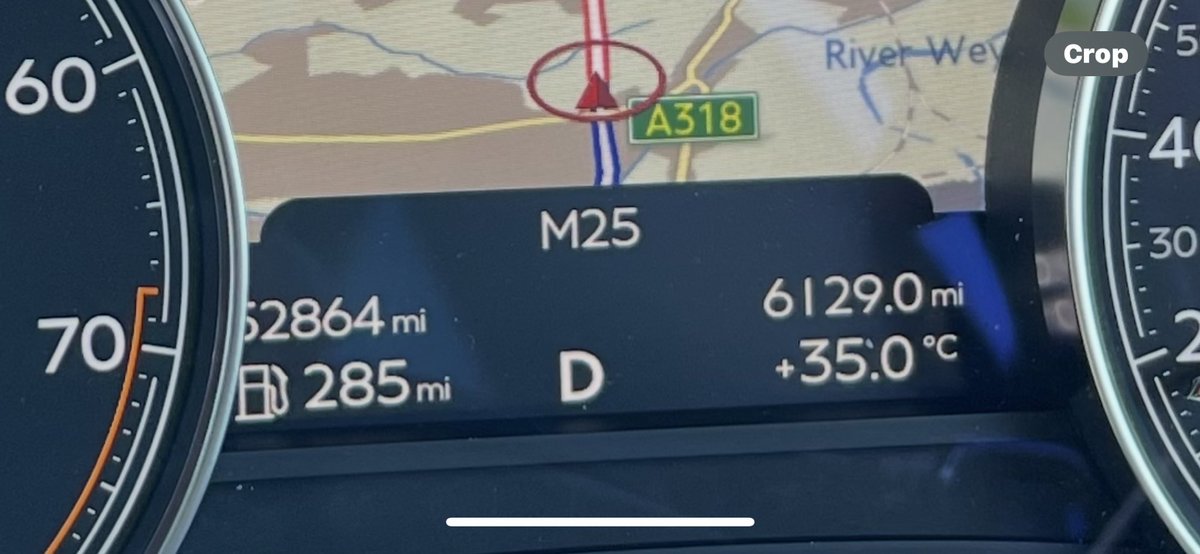 Omg a little warm today still sat on M25 <a href="/PeterMc_Dermott/">Peter McDermott💙</a>