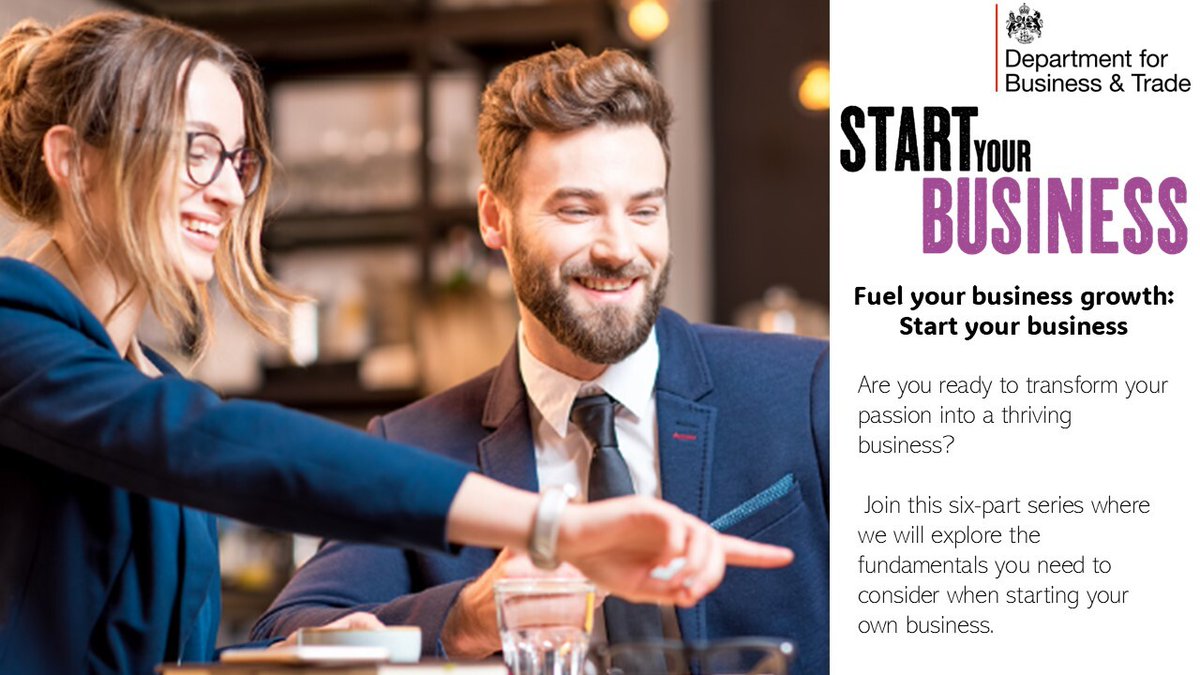 Are you ready to transform your passion into a thriving business? 

Join the six-part series to explore the fundamentals you need to consider when starting your own business.

Find out more and register here: hubs.la/Q03wPR810