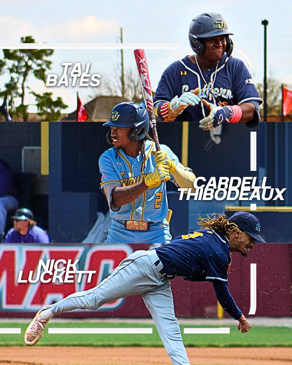 Jags made it to the Swingman ⚾️💥

⏰ 6 PM
🏟️ Truist Park
💻 MLB.com

#JaguarPride | #All4Southern | #GoJags