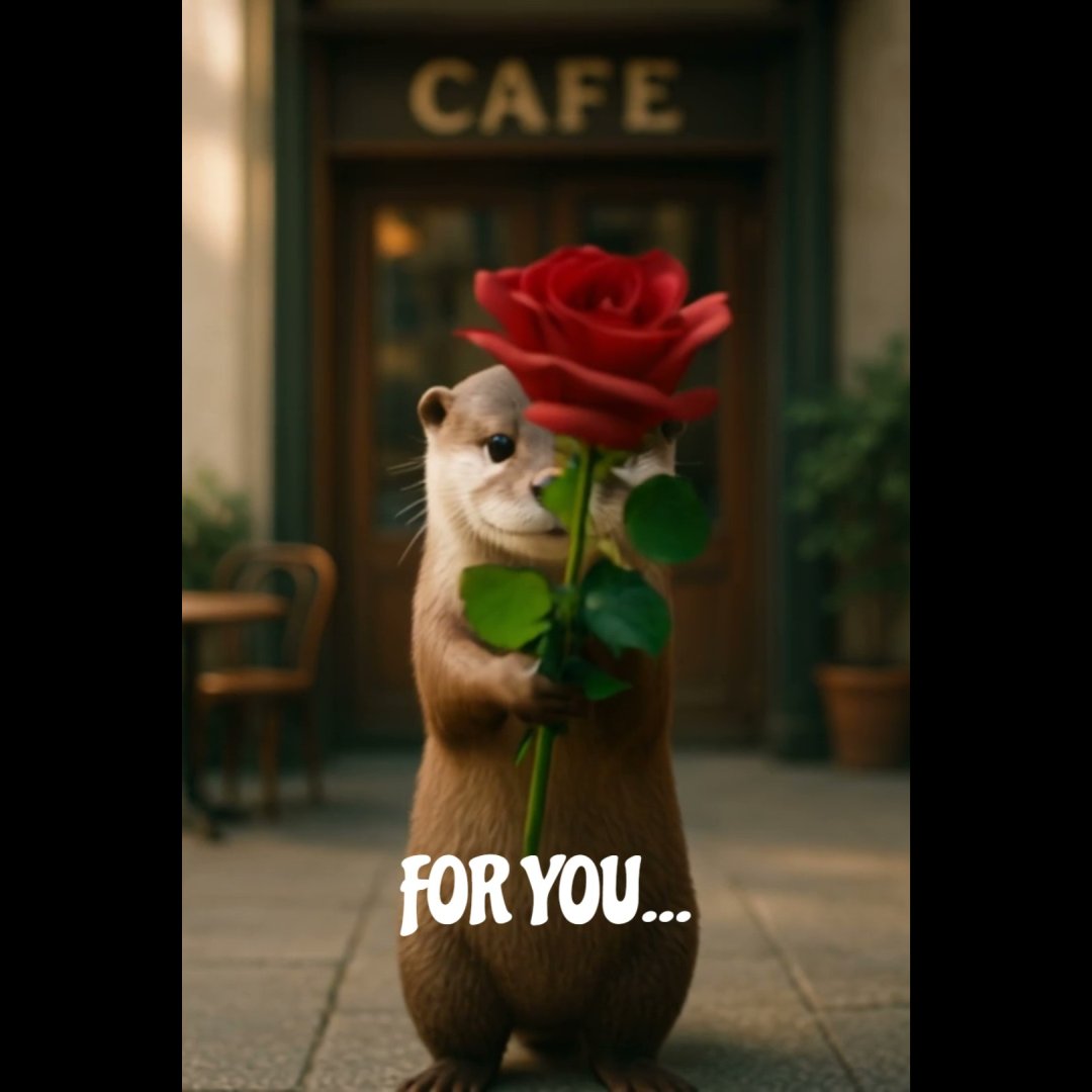 surrealmate's tweet image. When an otter loves too much… 🦦🌹💥
💫 See the full surreal moment on YouTube
👉 Link in bio!

#Surrealmate #SurrealVideo #Otter #LoveStory #WeirdCore #AltCore #YouTubeShorts #SurrealArt