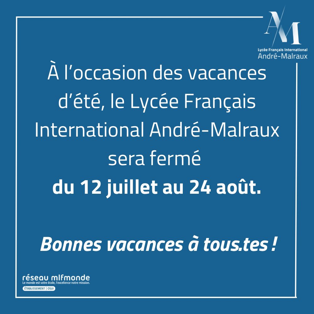 Lycée français international André-Malraux (@lfimalrauxrabat) on Twitter photo 